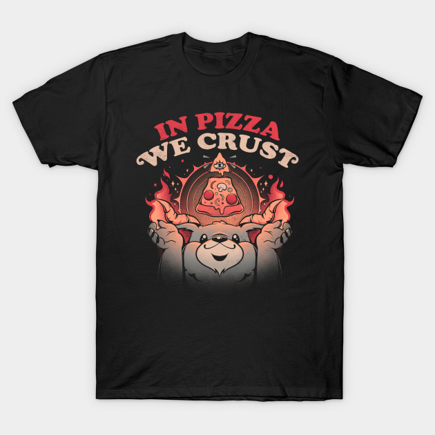 In Pizza We Crust - Cute Funny Evil Creepy Baphomet Gift by eduely